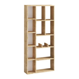 Hanah Home Estantería Dec0067 Roble Zafiro 75x170x18 cm